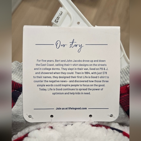 NWT Life is Good Christmas infant snap long sleeve onesie - Picture 6 of 6